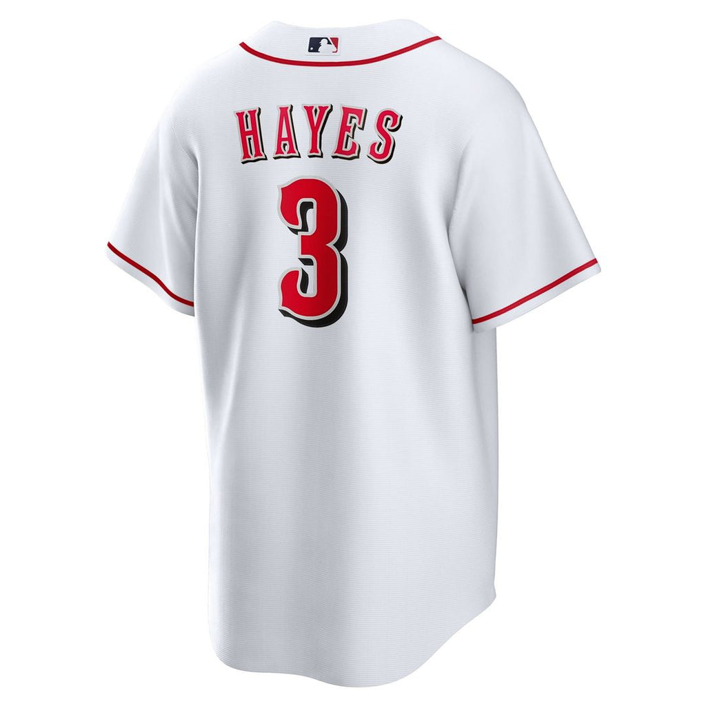 Men's Cincinnati Reds Ke'Bryan Hayes White Home Replica Jersey