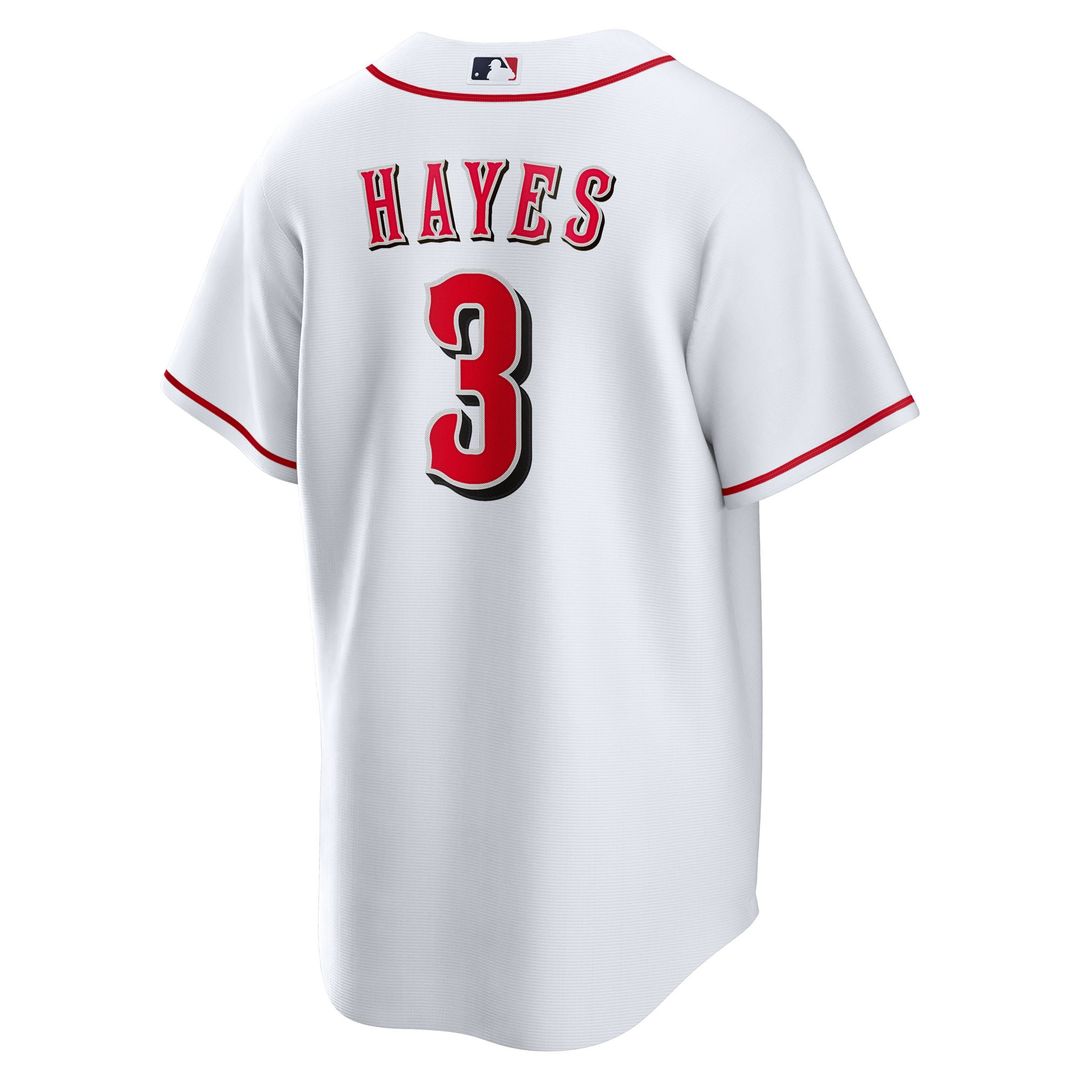 Men's Cincinnati Reds Ke'Bryan Hayes White Home Replica Jersey