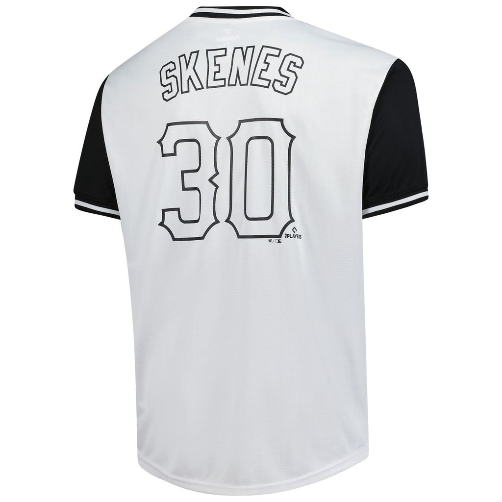 Men's Pittsburgh Pirates Paul Skenes Profile White Big & Tall Name & Number Jersey