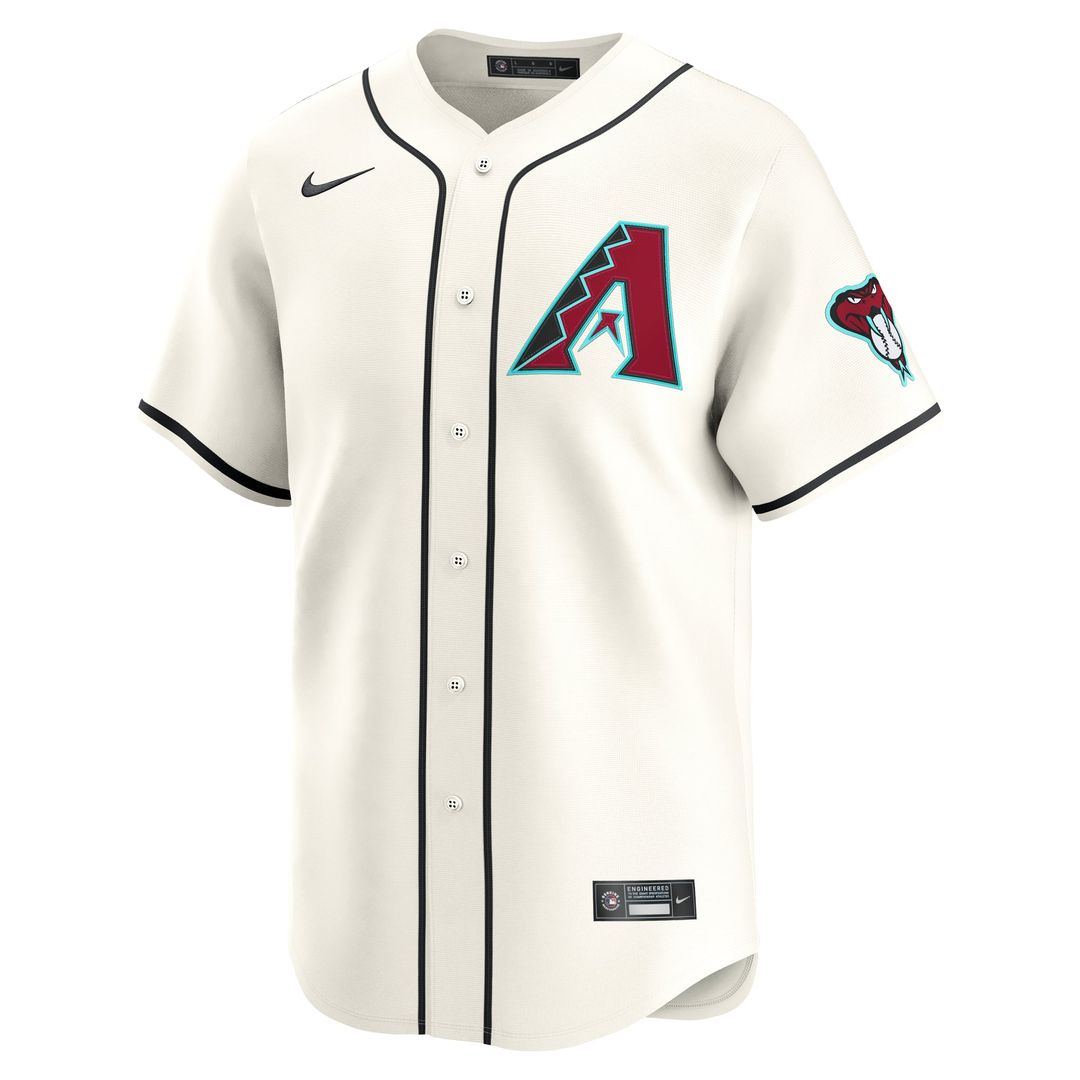 Men's Arizona Diamondbacks Lourdes Gurriel Jr. Cream Home Player Jersey