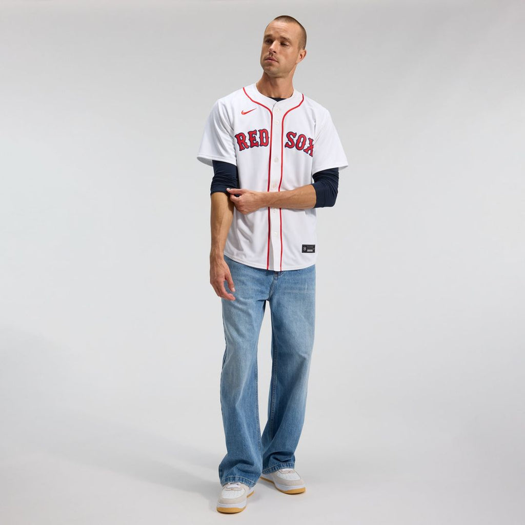 Men's Boston Red Sox White Home Jersey