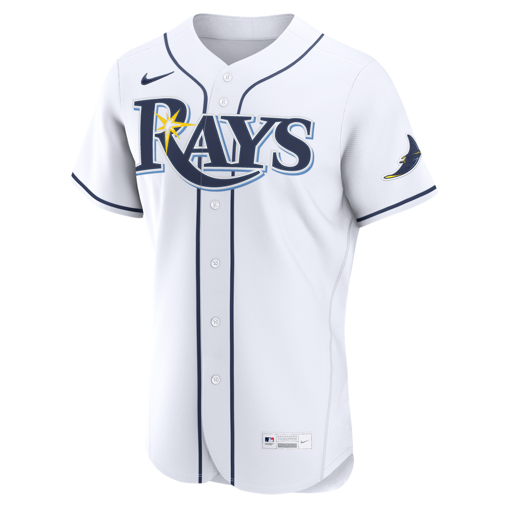 Men's Tampa Bay Rays White Home Jersey