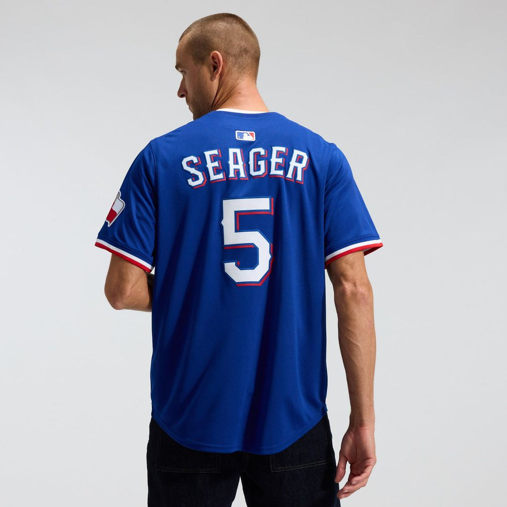 Men's Texas Rangers Corey Seager Royal Alternate 2 Jersey