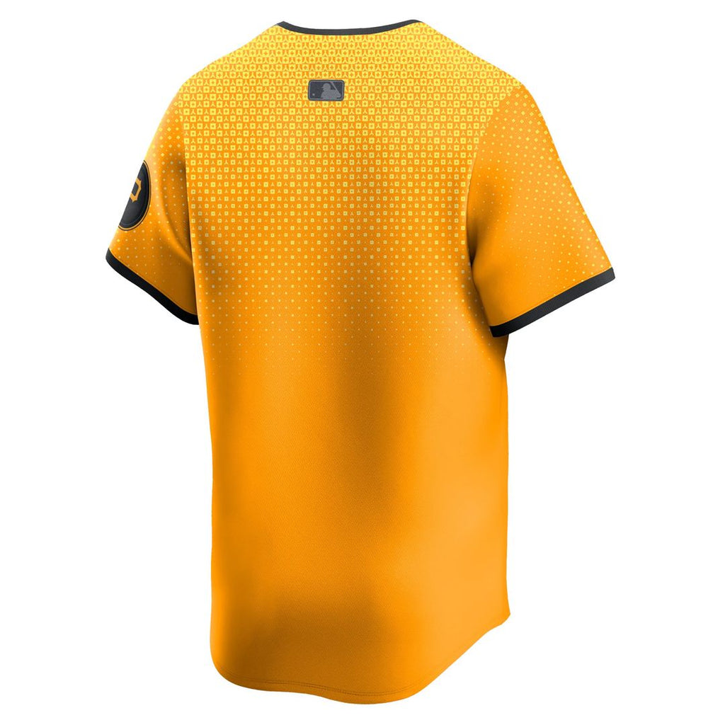 Men's Pittsburgh Pirates Gold City Connect Jersey