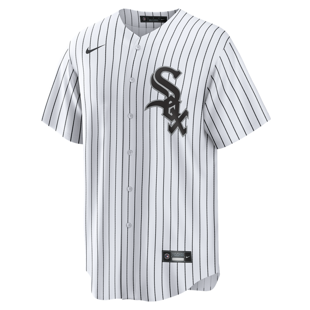Men's Chicago White Sox Joey Bart White Home Replica Jersey