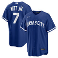 Men's Kansas City Royals Bobby Witt Jr. Royal Alternate Replica Jersey