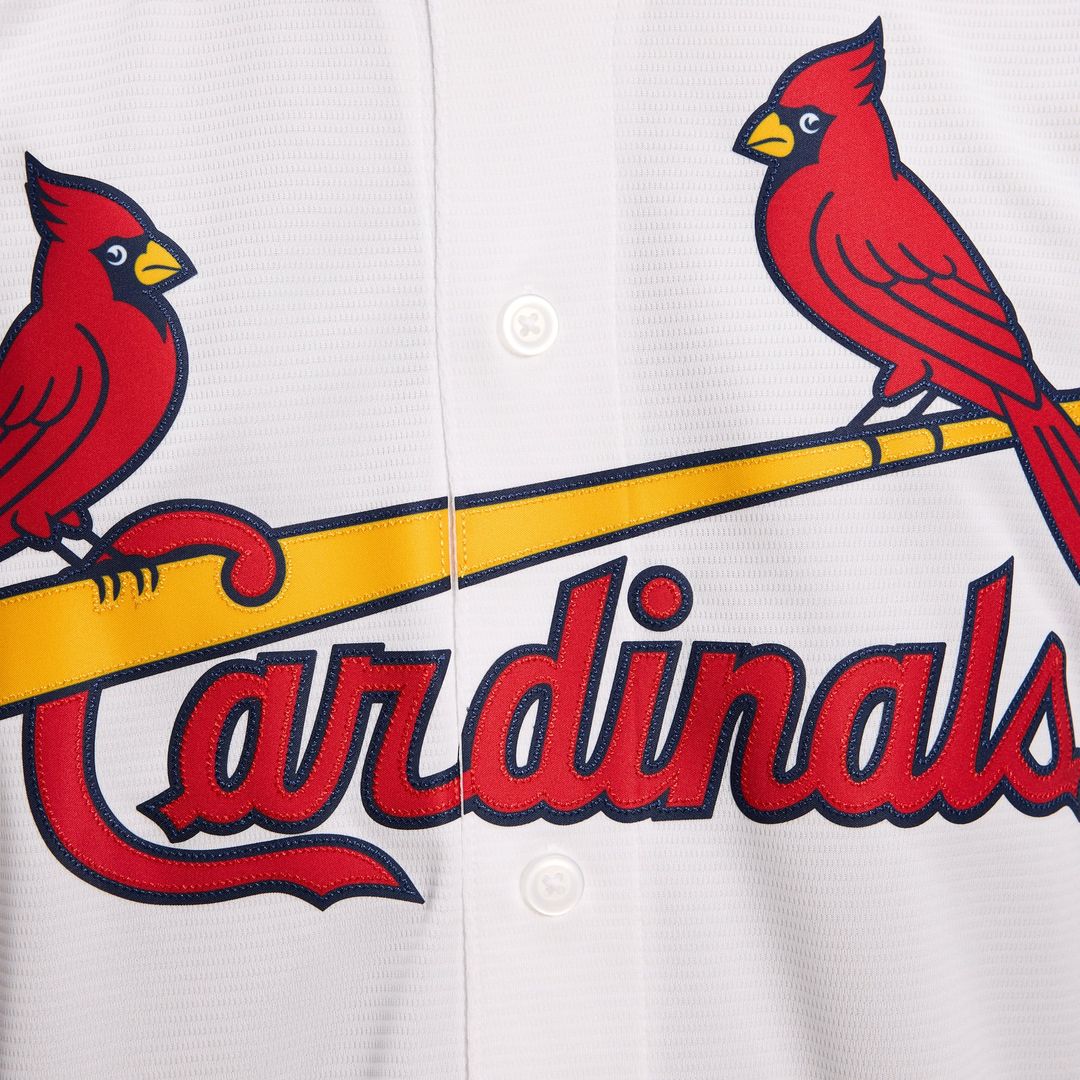 Men's St. Louis Cardinals Masyn Winn White Home Replica Jersey