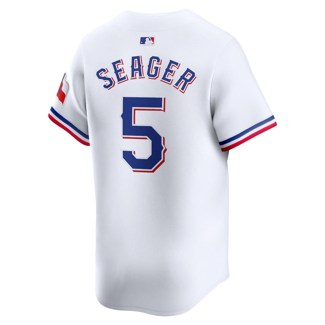 Men's Texas Rangers Corey Seager White Home Player Jersey