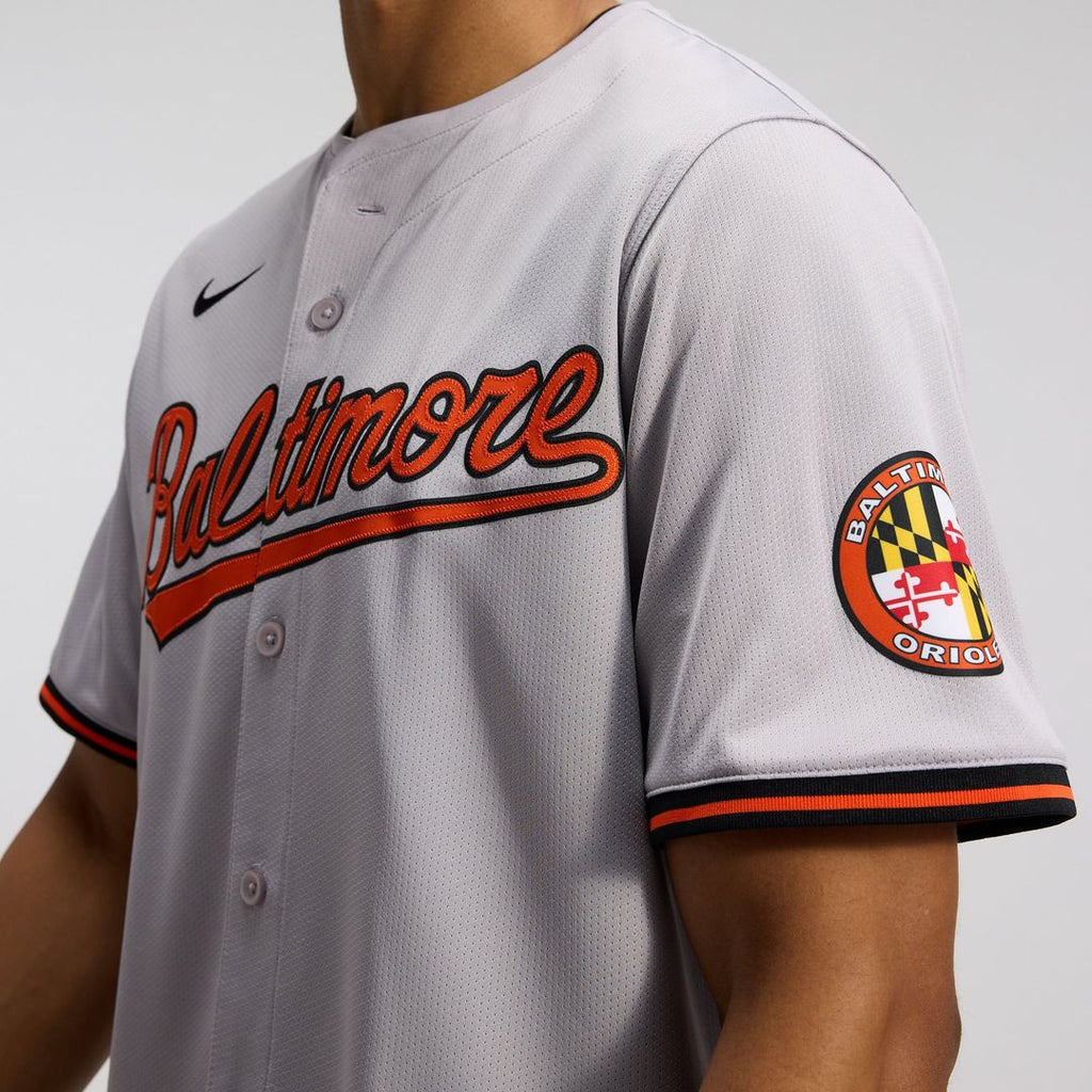 Men's Baltimore Orioles Gray Road Jersey
