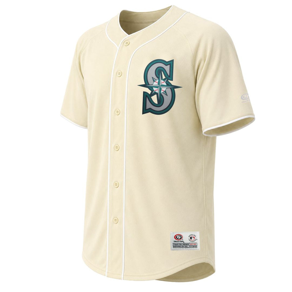 Men's Seattle Mariners Cream Fashion Jersey