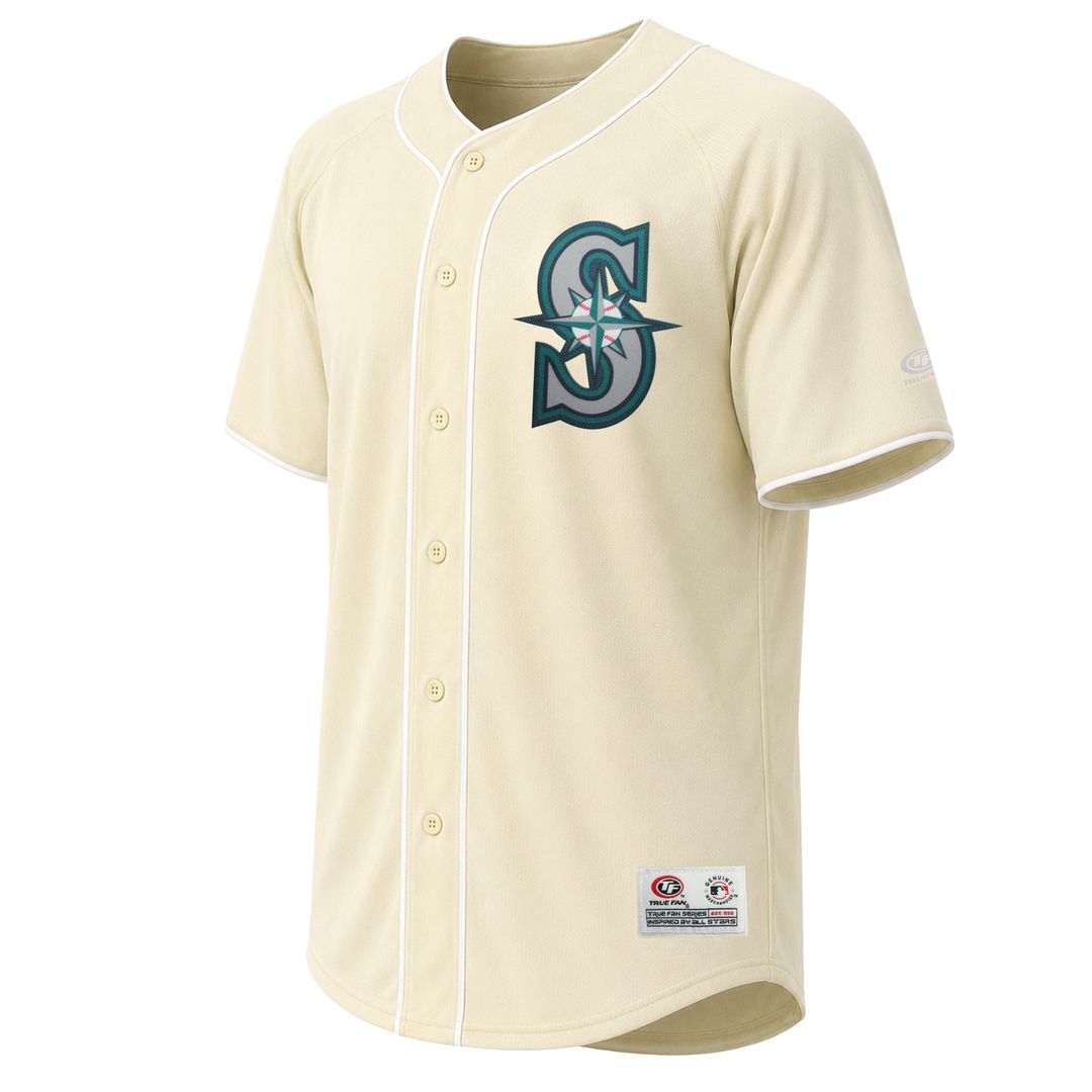 Men's Seattle Mariners Cream Fashion Jersey