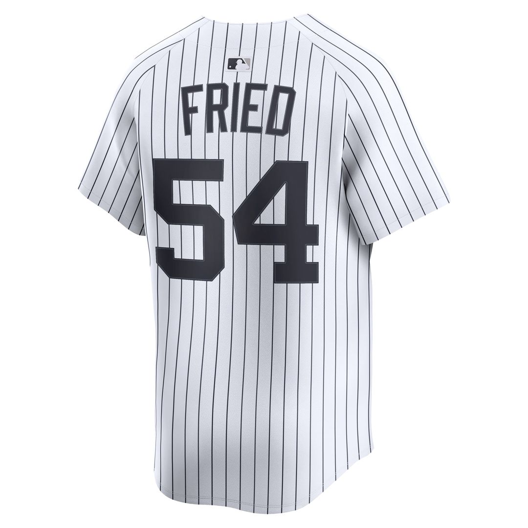 Men's New York Yankees Max Fried Gray Road Player Jersey