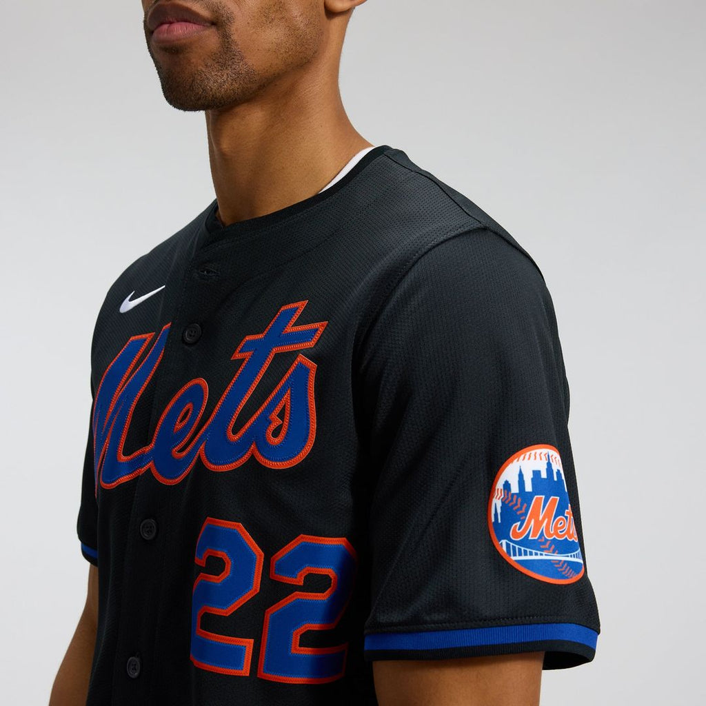 Men's New York Mets Juan Soto Black Alternate Player Jersey