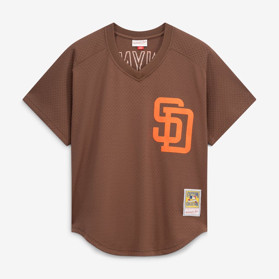 Men's San Diego Padres Tony Gwynn Brown Batting Practice Jersey