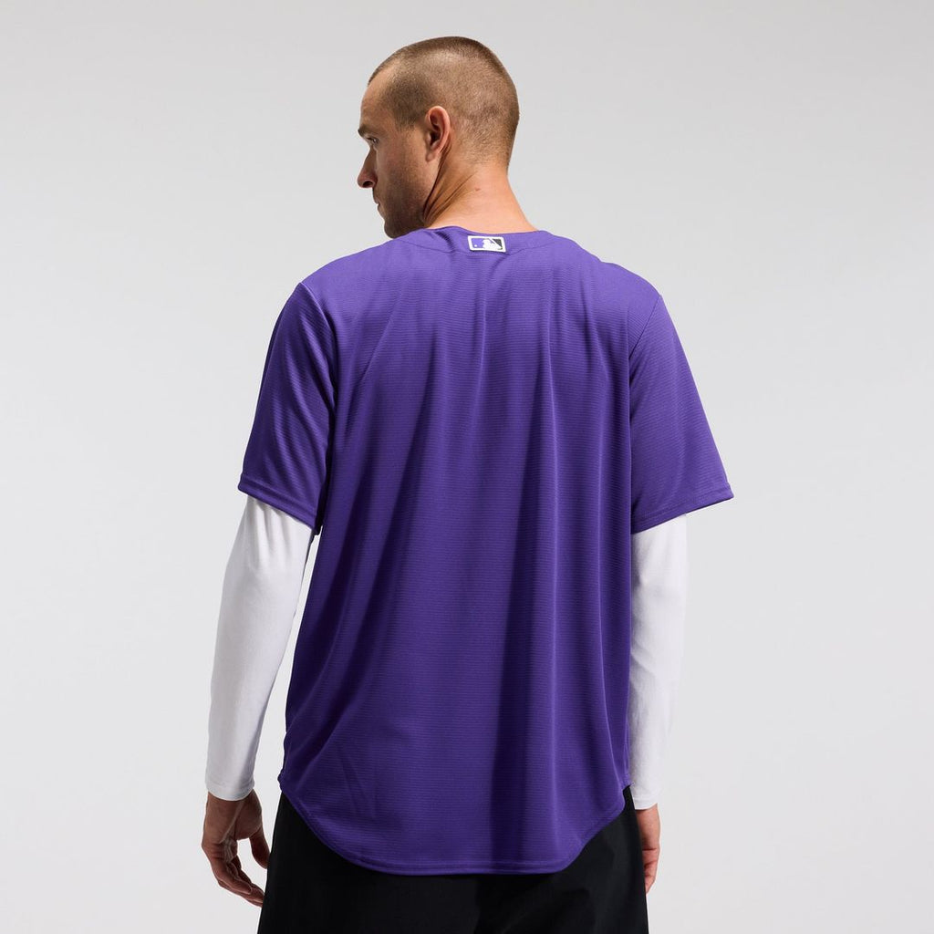 Men's Colorado Rockies Purple Alternate Replica Team Jersey