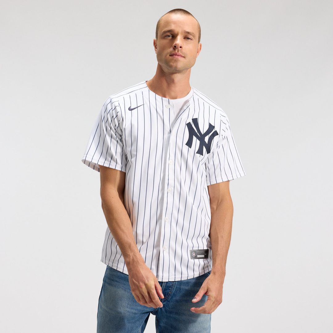Men's New York Yankees Aaron Judge White Home Player Jersey