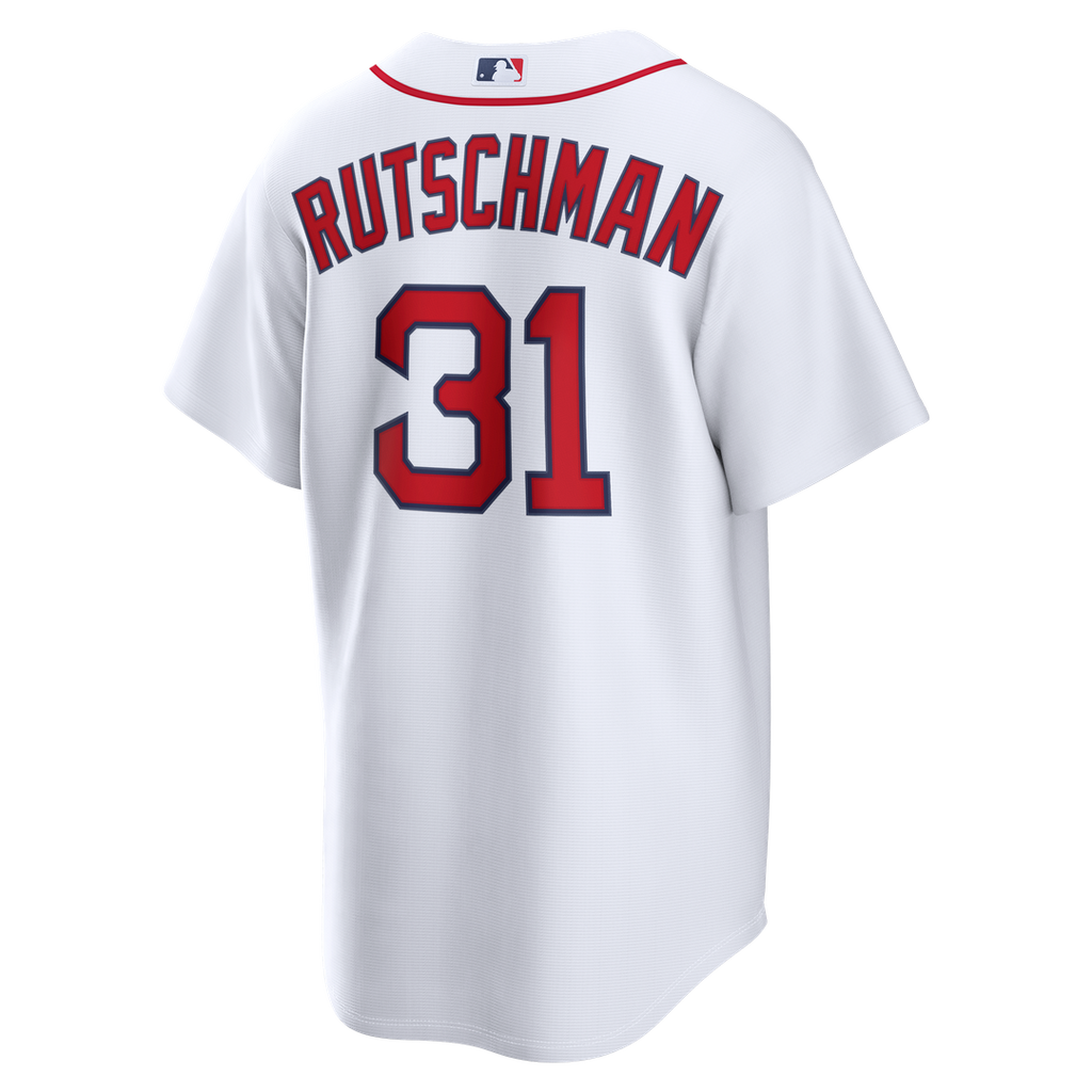 Men's Boston Red Sox Adley Rutschman White Home Replica Jersey