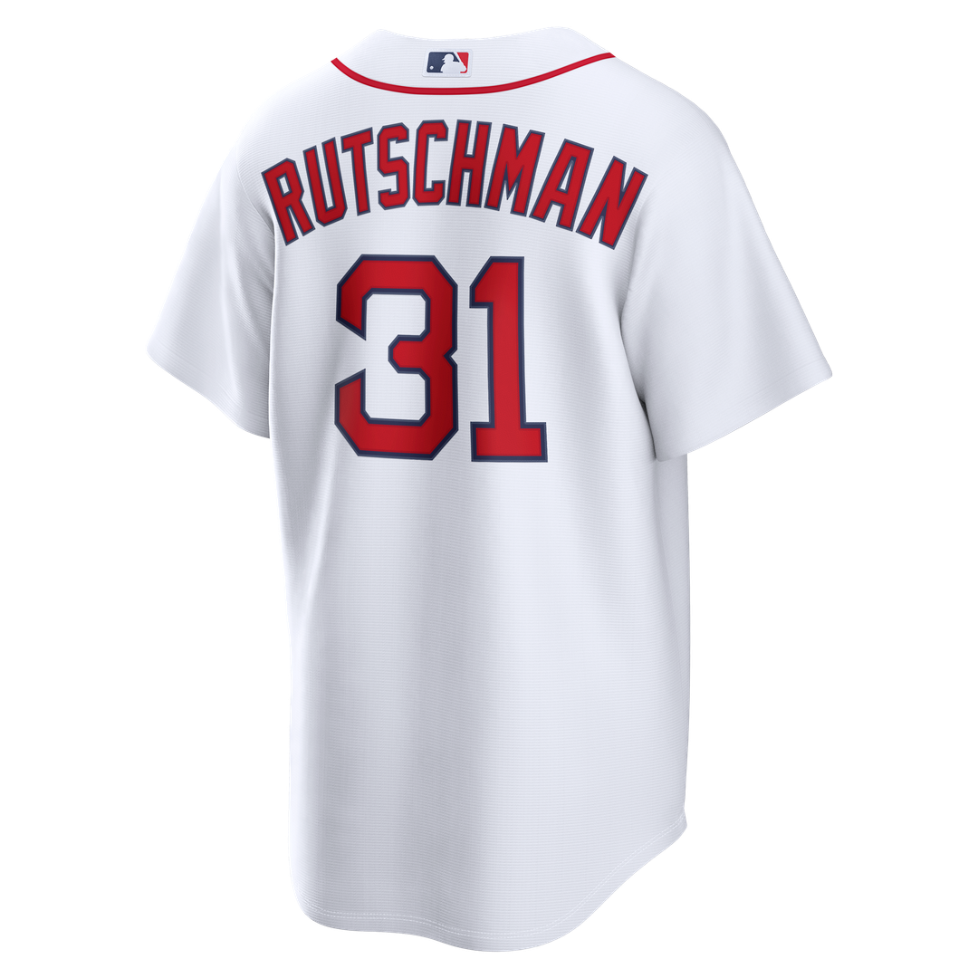 Men's Boston Red Sox Adley Rutschman White Home Replica Jersey