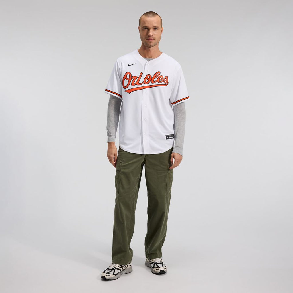 Men's Baltimore Orioles Gray Road Replica Team Jersey
