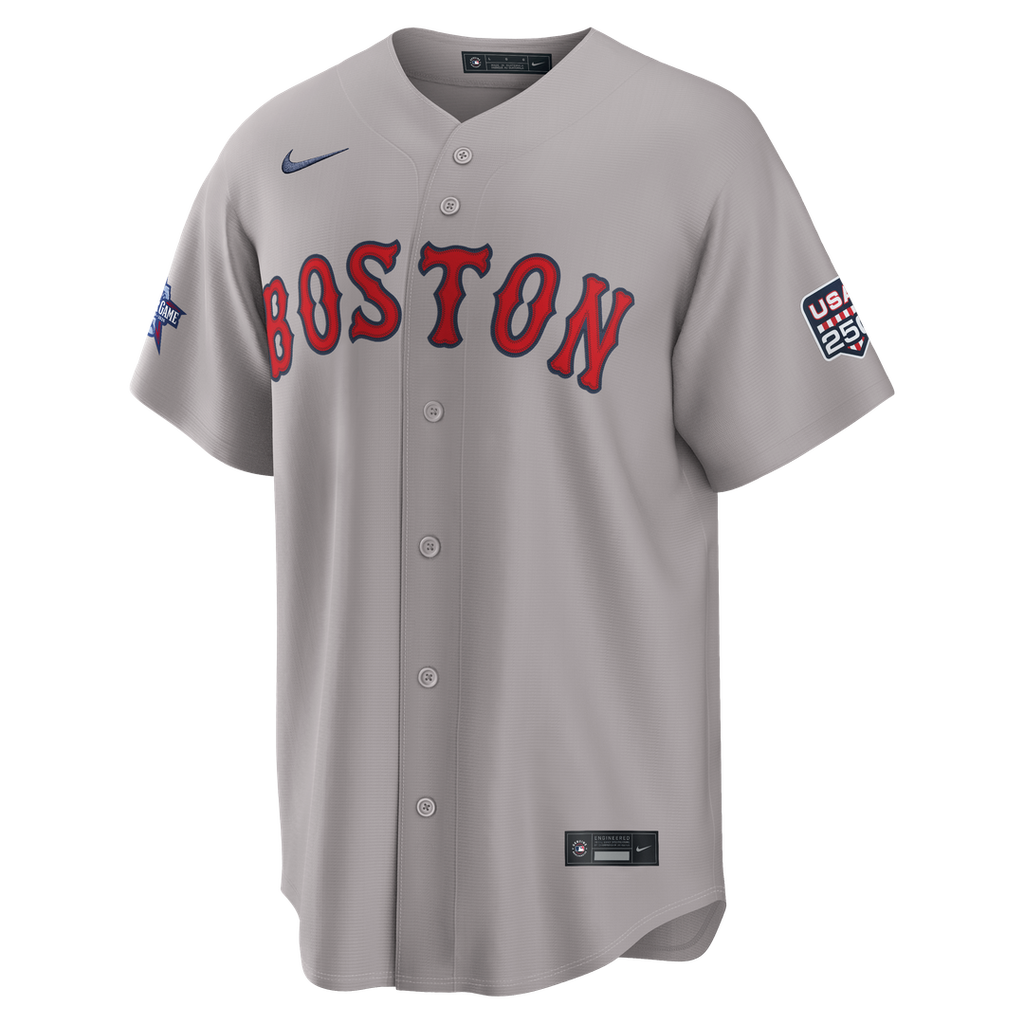2026 All-Star Men's Boston Red Sox Aroldis Chapman Gray Replica Jersey