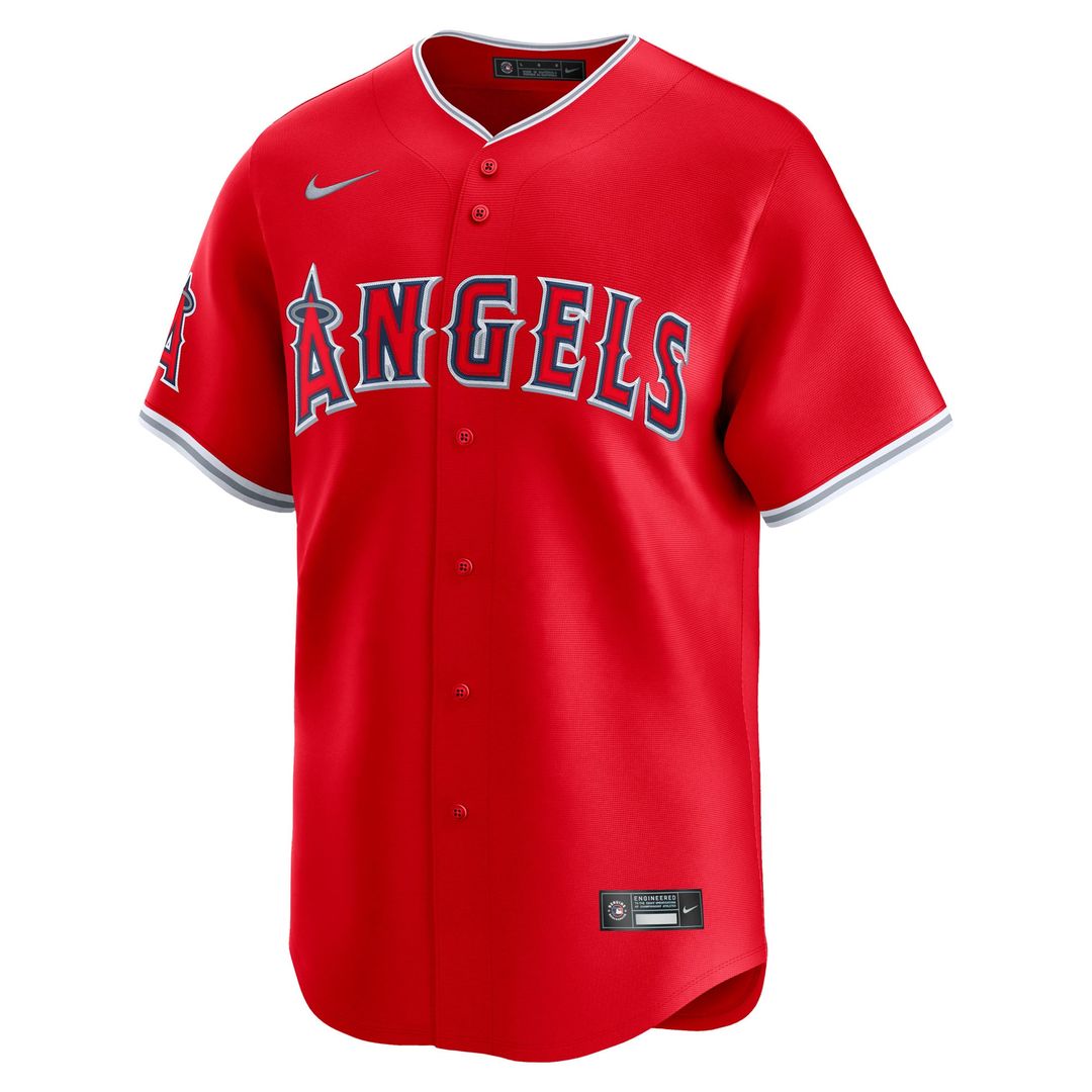 Men's Los Angeles Angels Red Alternate Jersey