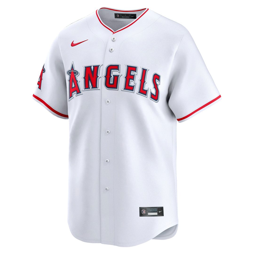 Men's Los Angeles Angels White Home Jersey
