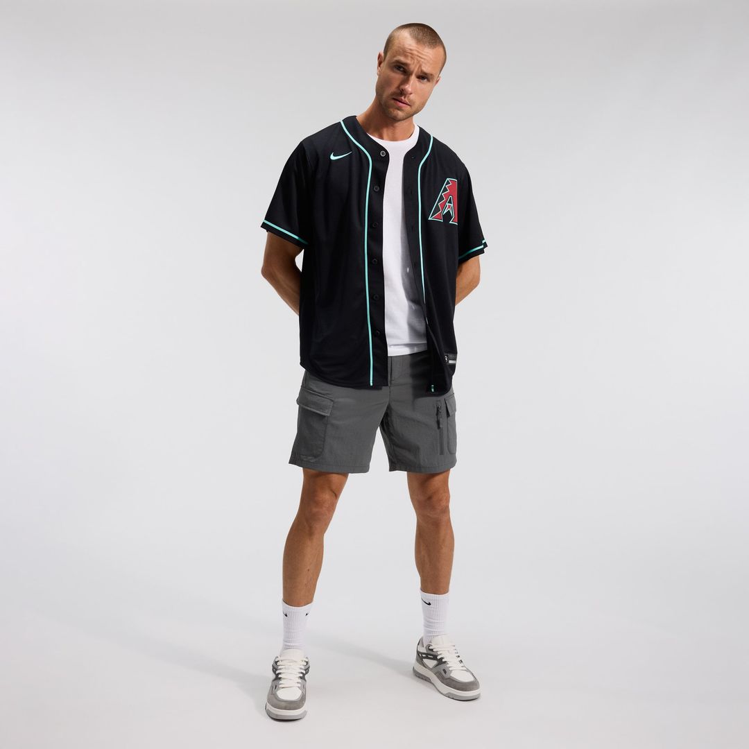 Men's Arizona Diamondbacks Corbin Carroll Black Alternate Replica Jersey