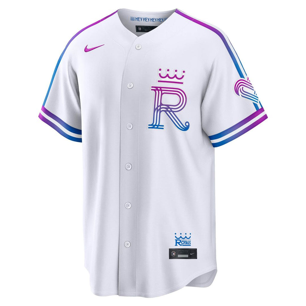 Men's Kansas City Royals White 2026 City Connect Stadium Jersey