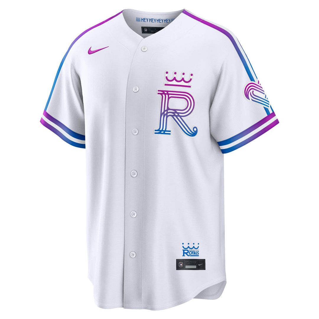 Men's Kansas City Royals White 2026 City Connect Stadium Jersey