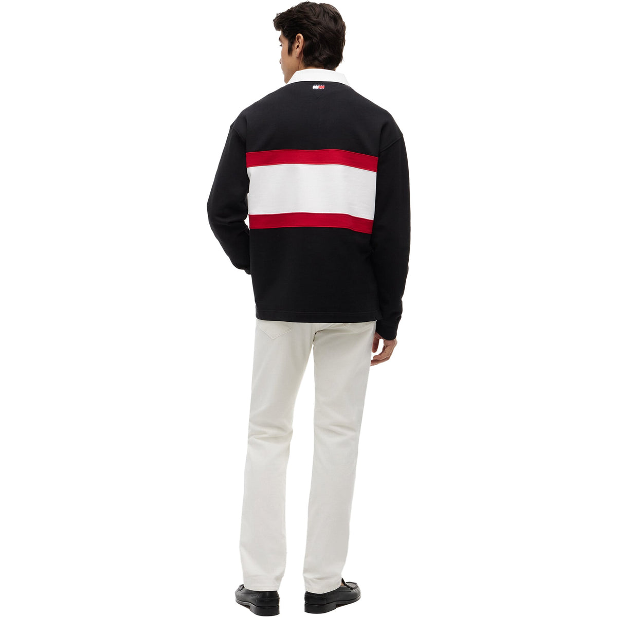 Cadillac Tommy Hilfiger Panelled Rugby - Black