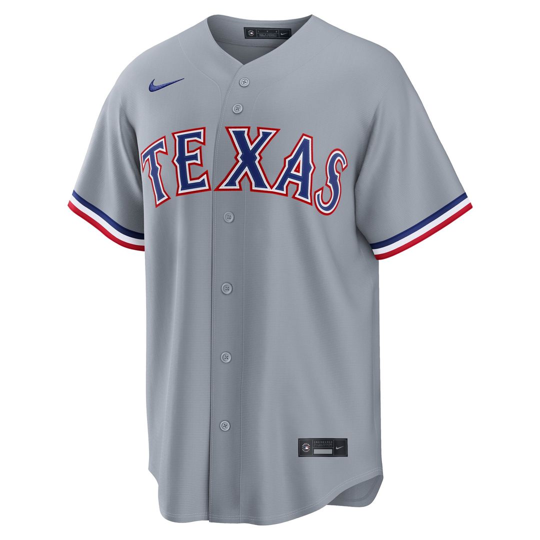 Men's Texas Rangers Corey Seager Gray Road Replica Jersey