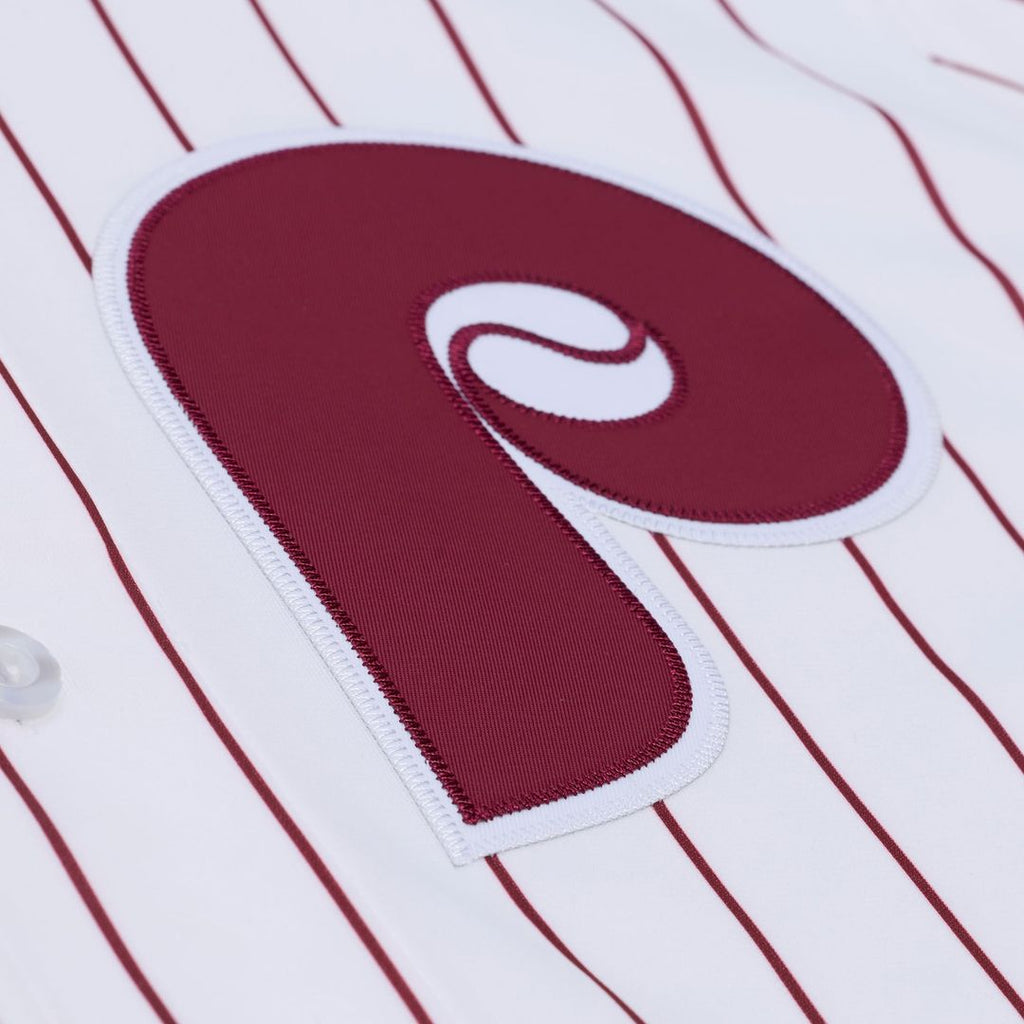 Men's Philadelphia Phillies Jimmy Rollins White 2003 Jersey