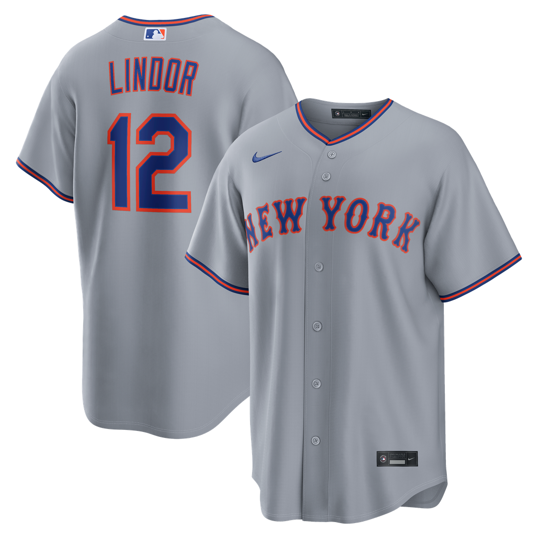 Men's New York Mets Francisco Lindor Royal Alternate Replica Jersey
