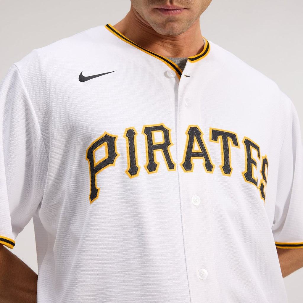 Men's Pittsburgh Pirates Paul Skenes White Home Replica Player Jersey