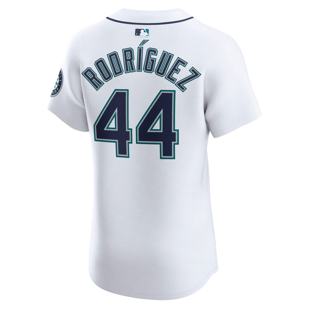 Men's Seattle Mariners Julio Rodríguez White Home Elite Jersey