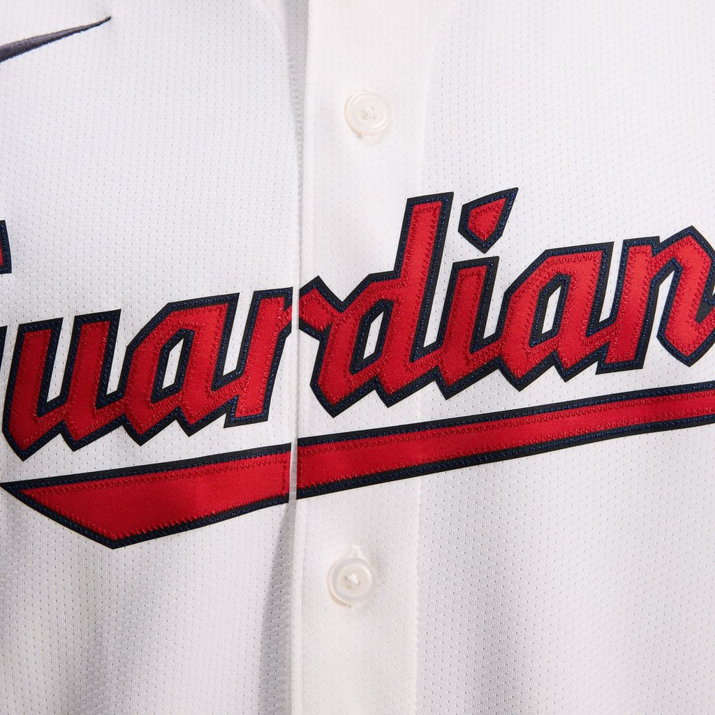 Men's Cleveland Guardians Jose Ramirez White Home Player Jersey
