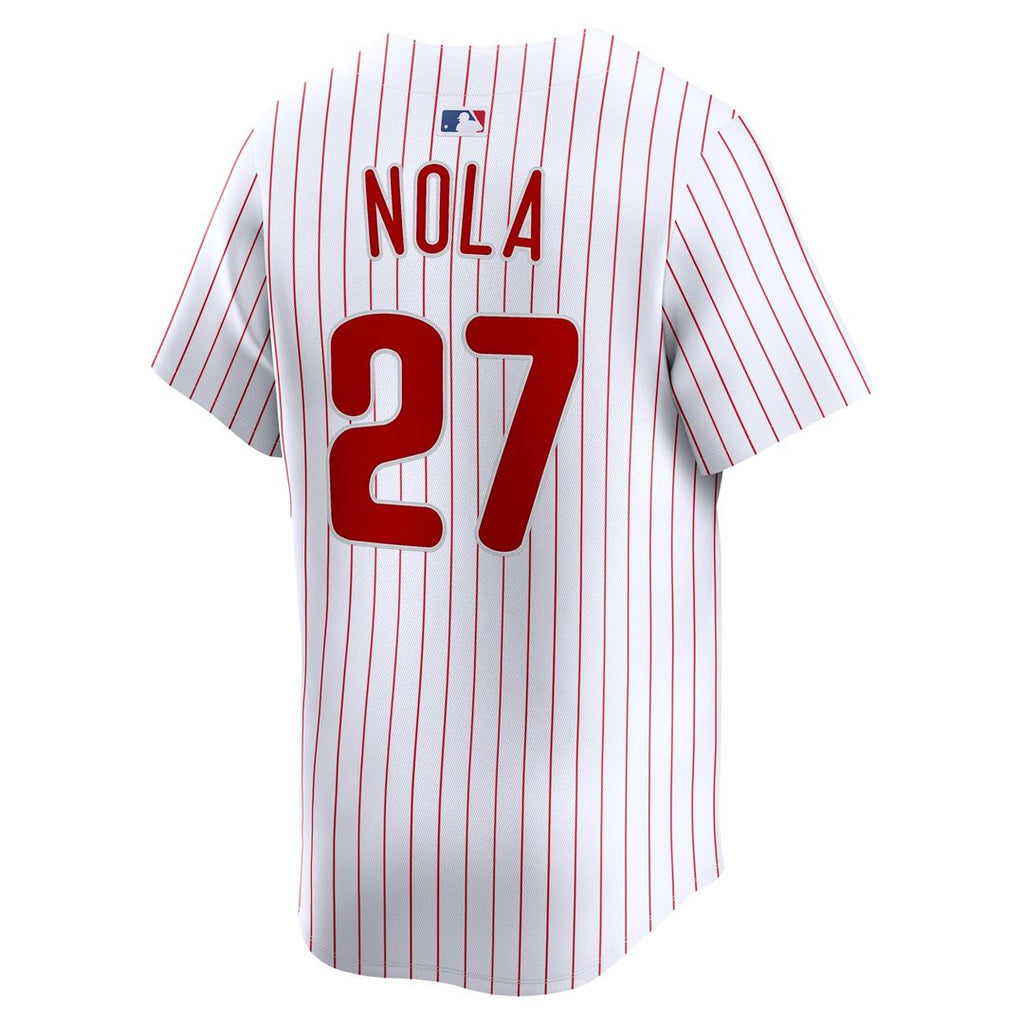 Men's Philadelphia Phillies Aaron Nola White Home Player Jersey