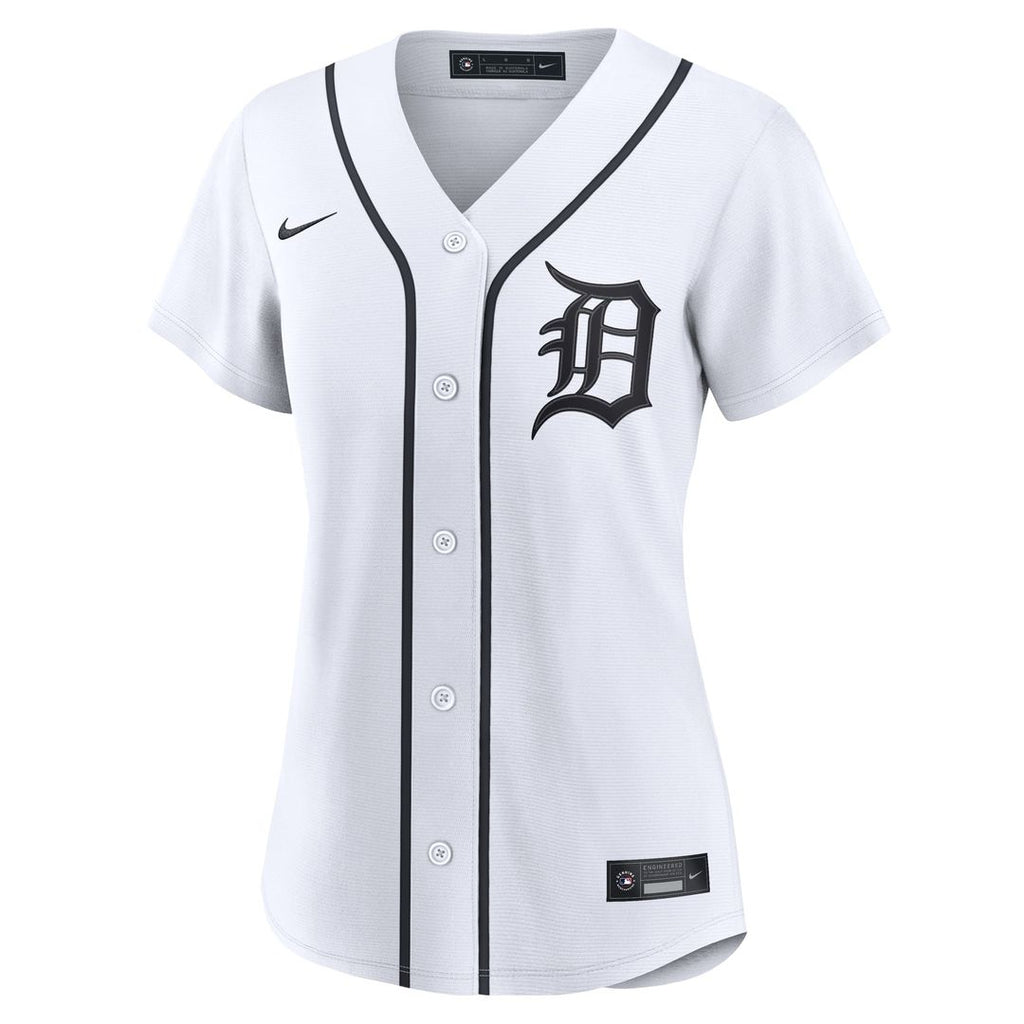 Women's Detroit Tigers Tarik Skubal White Home Replica Jersey