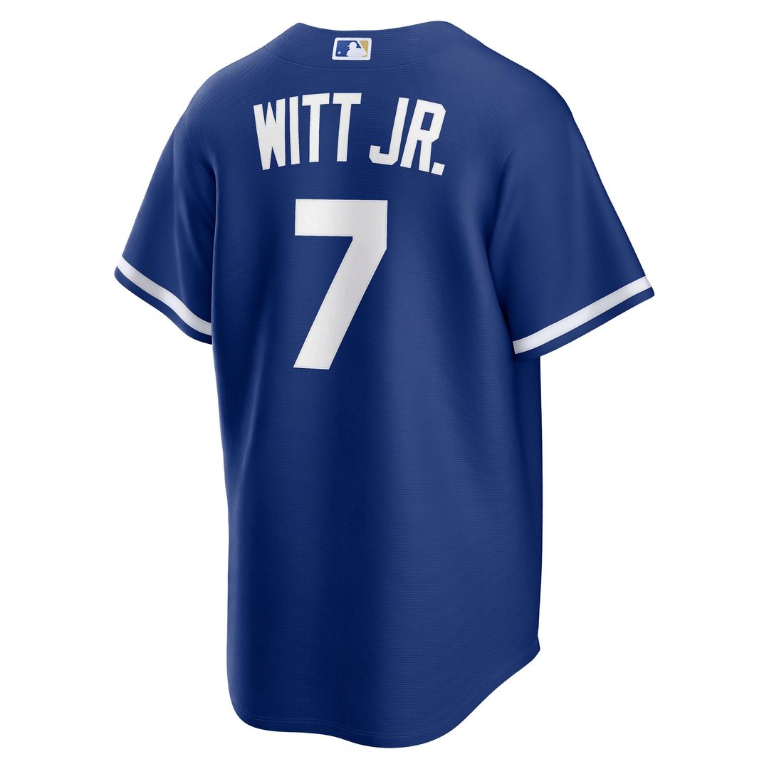 Men's Kansas City Royals Bobby Witt Jr. Royal Alternate Replica Jersey