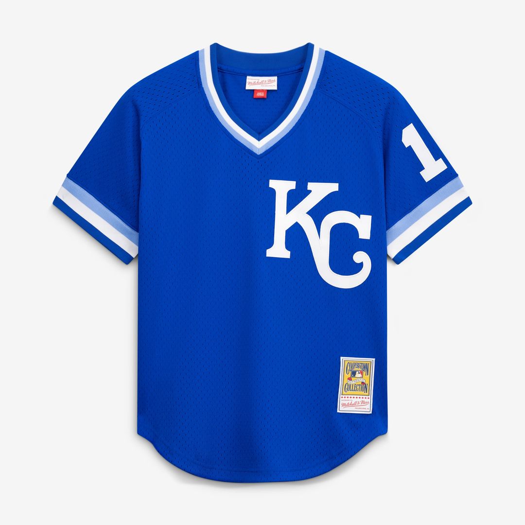 Men's Kansas City Royals Bo Jackson Royal Batting Practice Jersey