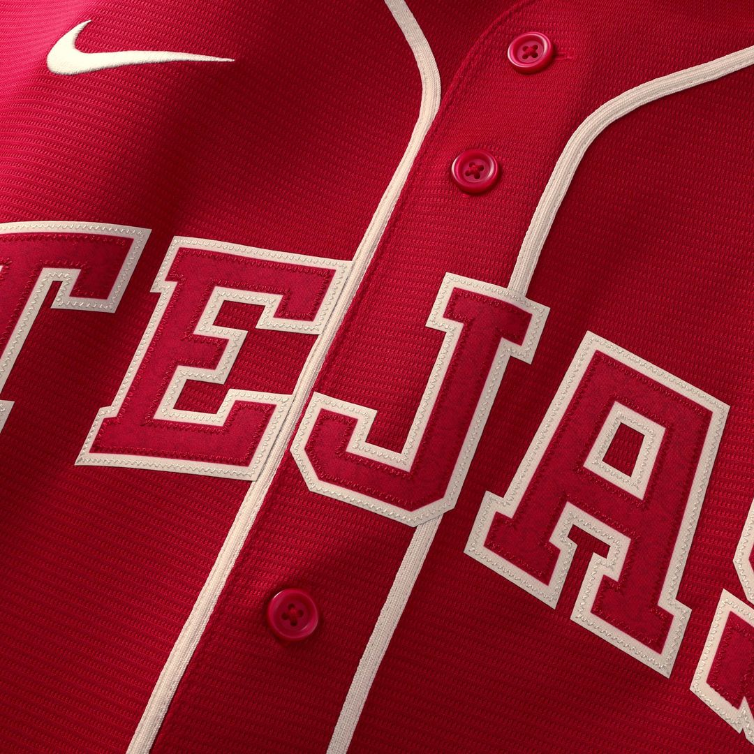 Men's Texas Rangers Nathan Eovaldi Red 2026 City Connect Stadium Jersey
