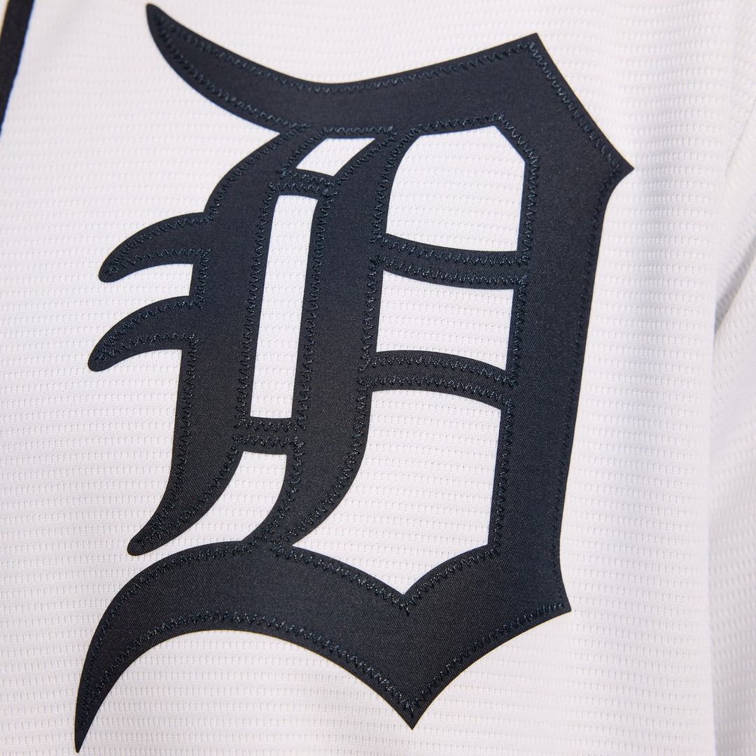 Men's Detroit Tigers White Home Replica Jersey