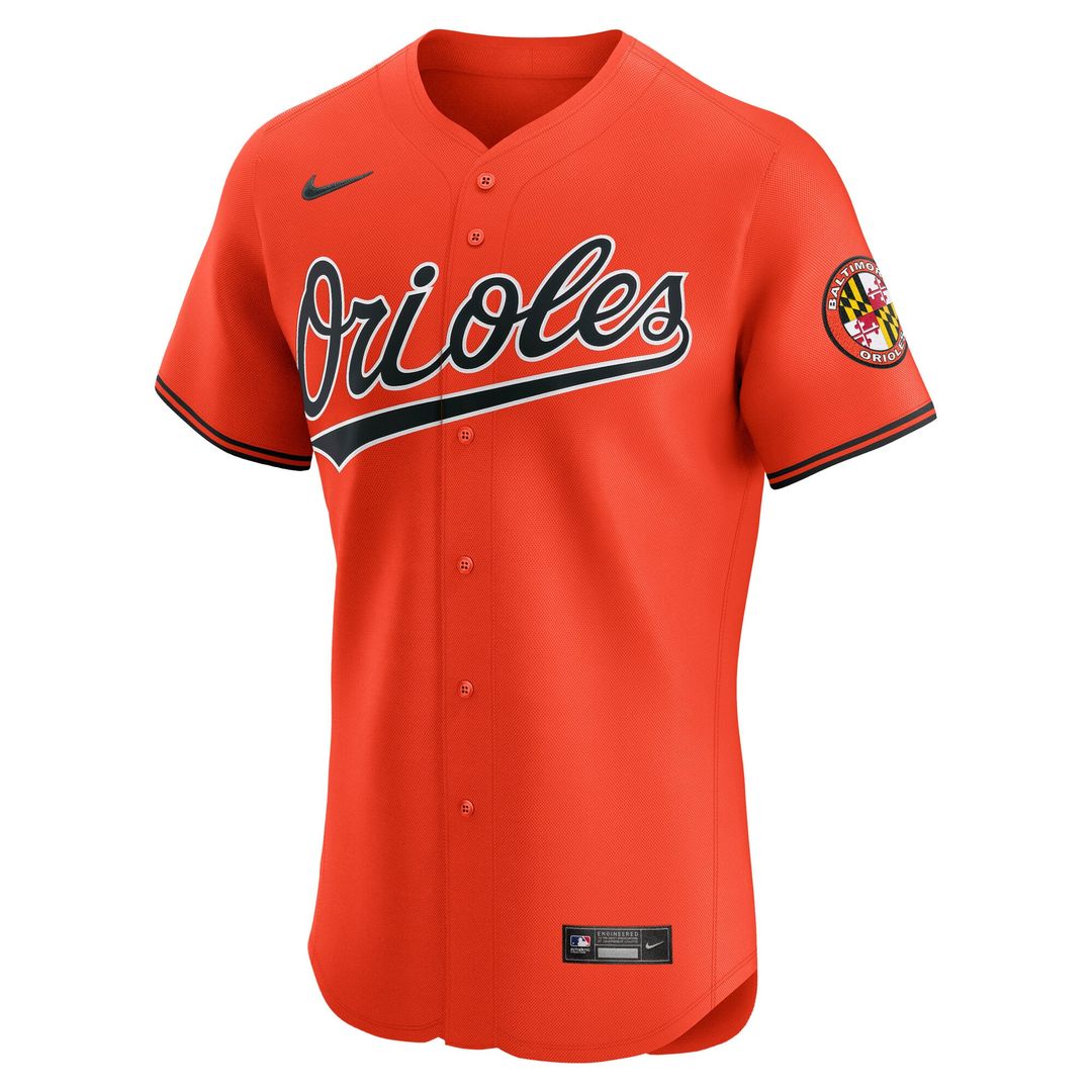 Men's Baltimore Orioles White Home Elite Jersey