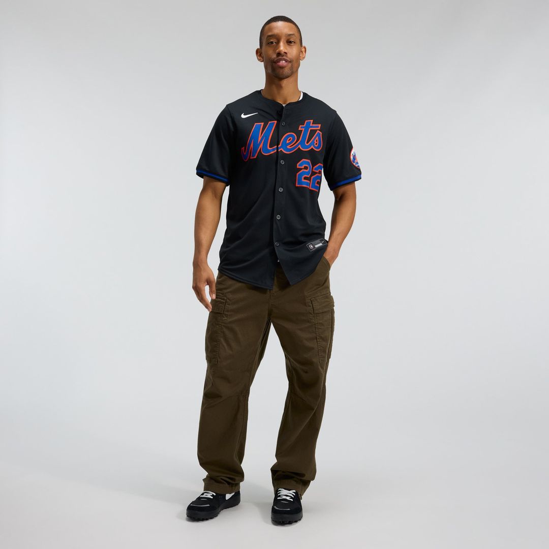 Men's New York Mets Juan Soto Black Alternate Player Jersey
