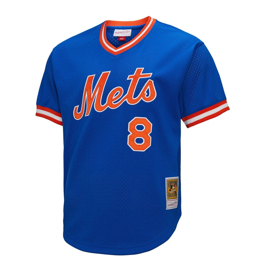 Men's New York Mets Gary Carter Royal Big & Tall Mesh Batting Practice Jersey
