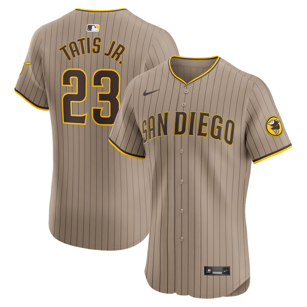 Men's San Diego Padres Fernando Tatis Jr. Sand Alternate Elite Player Jersey