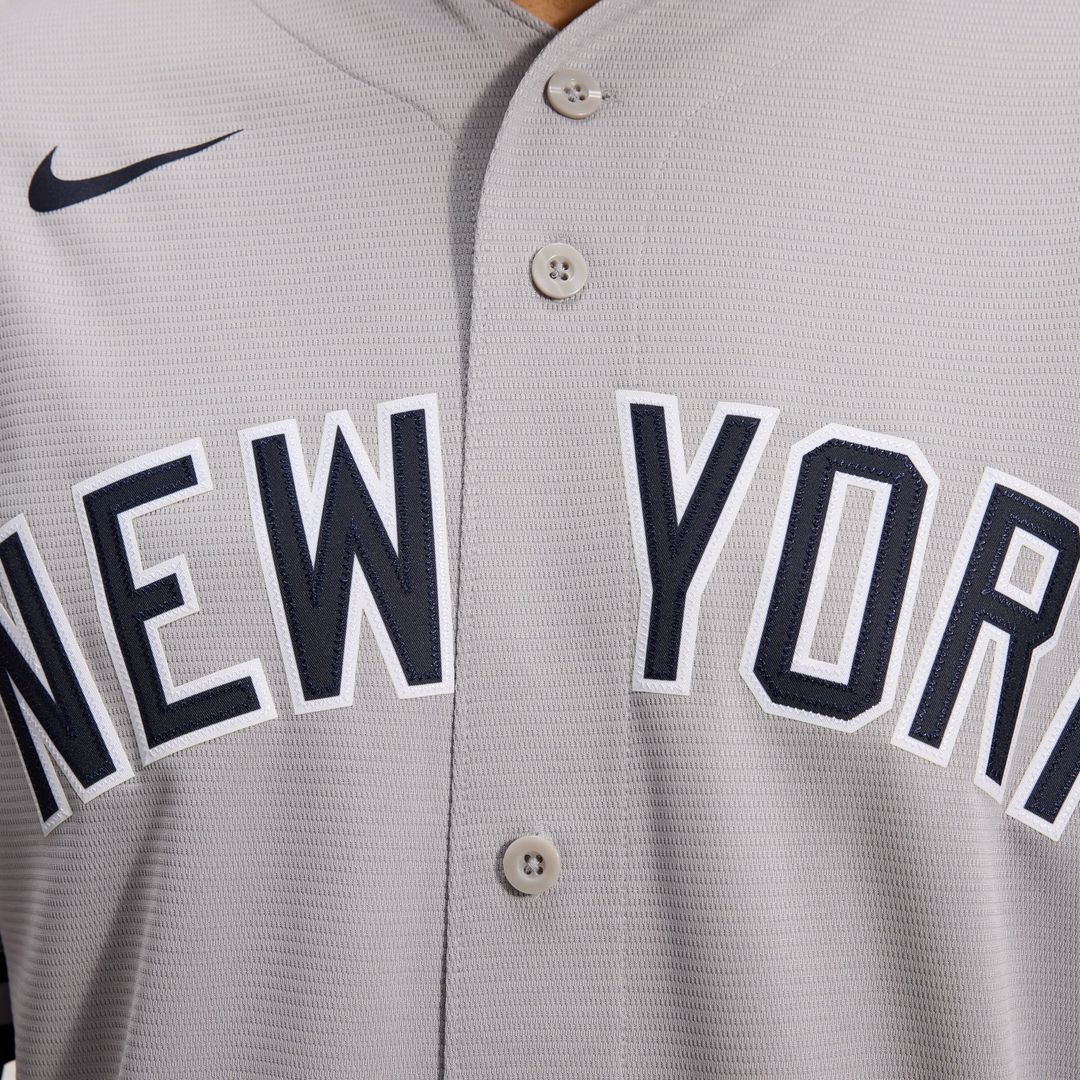 Men's New York Yankees Anthony Volpe Gray Road Replica Jersey