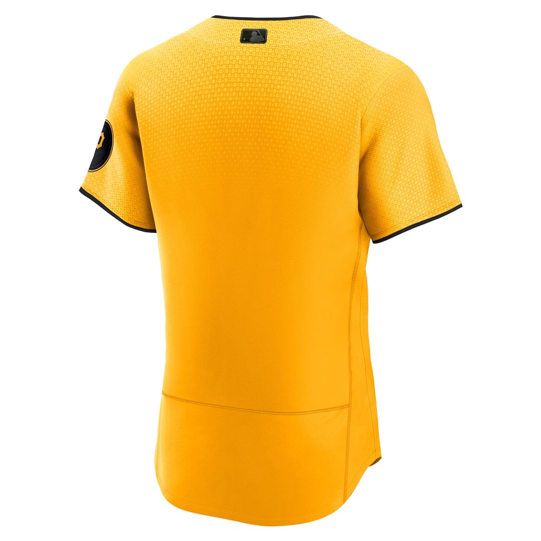 Men's Pittsburgh Pirates Gold City Connect Jersey