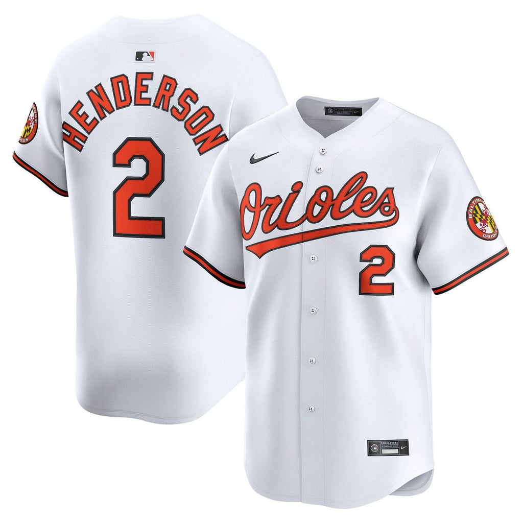 Men's Baltimore Orioles Gunnar Henderson Black Alternate Player Jersey
