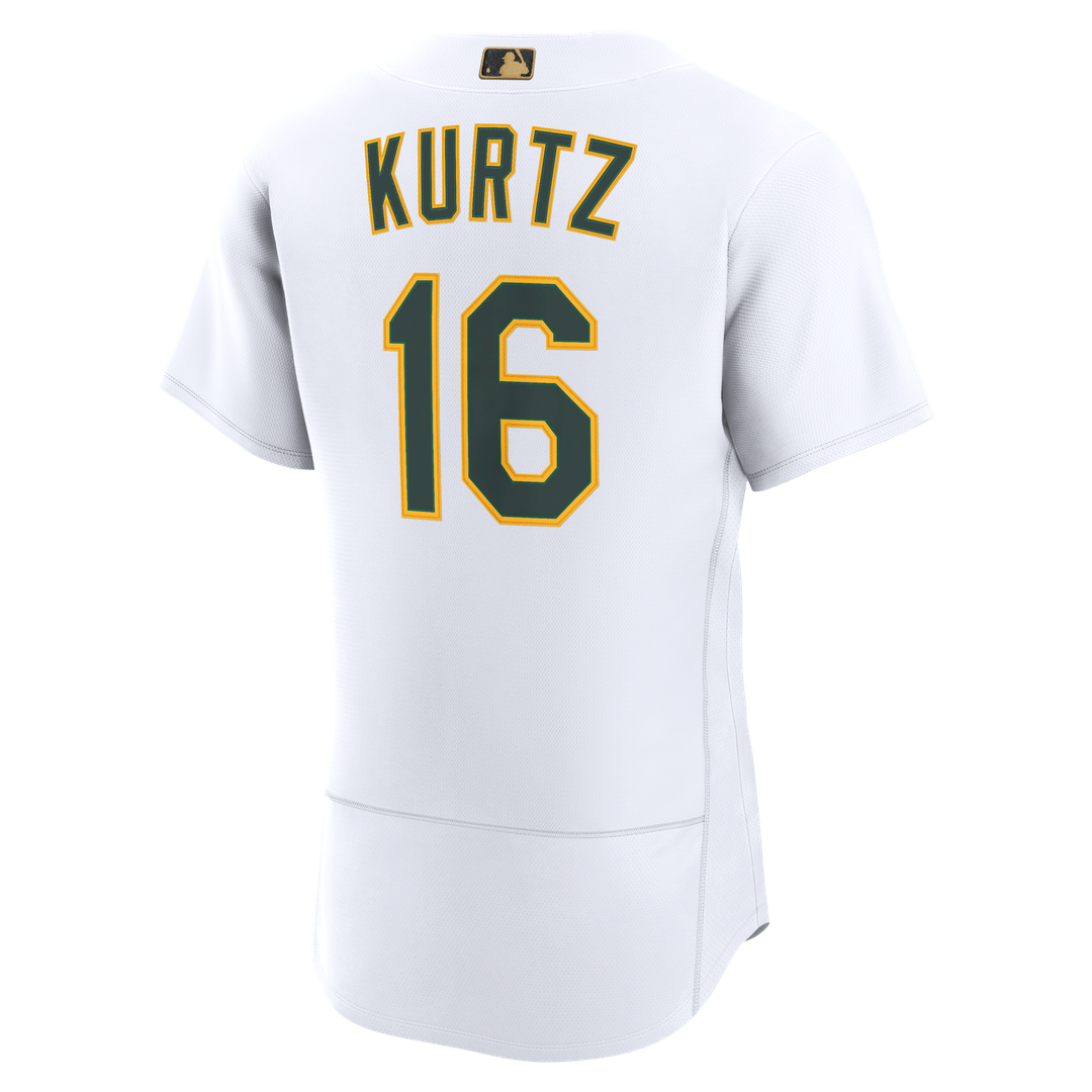 Men's Athletics Nick Kurtz White Awards Jersey